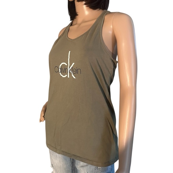 Calvin Klein Olive Green Women's Tank Top size large - Picture 4 of 4
